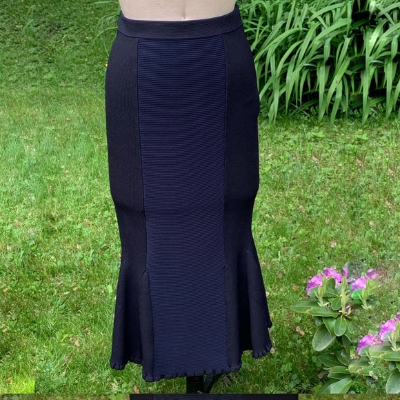 💗 HOST PICK 💗   NWT Herve Leger Paris Pencil Skirt & Peplum Top - Picture 6 of 16